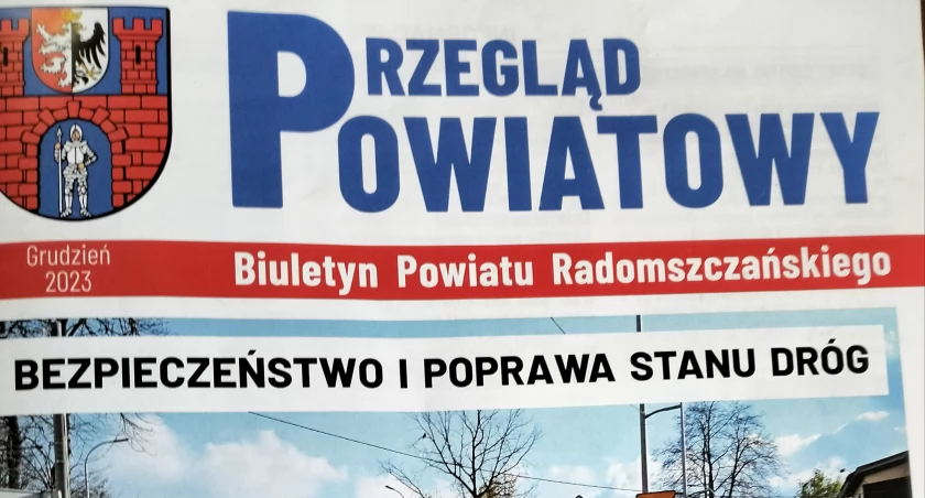 Na zdjęciu biuletyn 