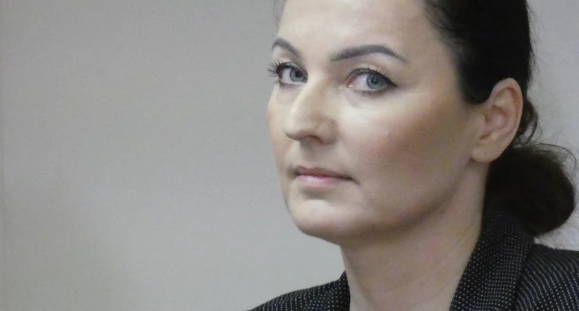 Na zdjęciu starosta Beata Pokora