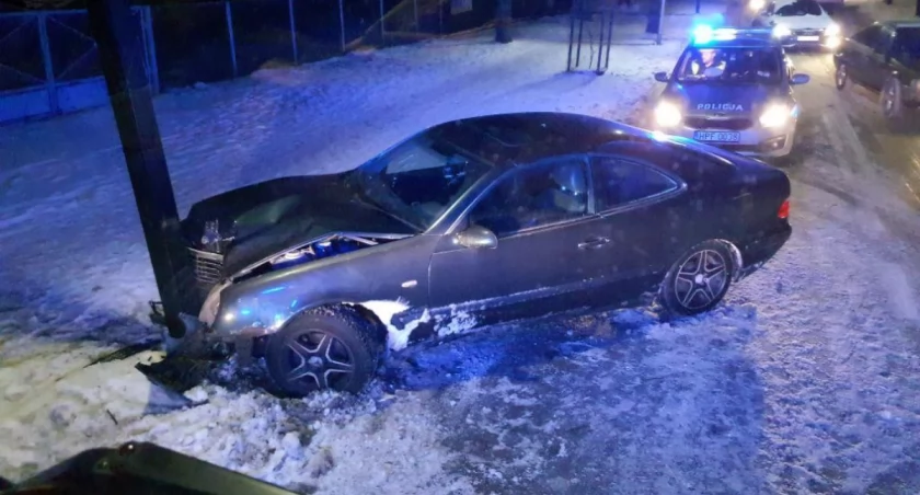 Na zdjęciu wypadek na ulicy Kościuszki, fot. KP PSP w Radomsku