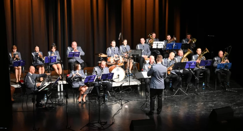 Na zdjęciu koncert orkiestry, fot. Starostwo Powiatowe w Radomsku