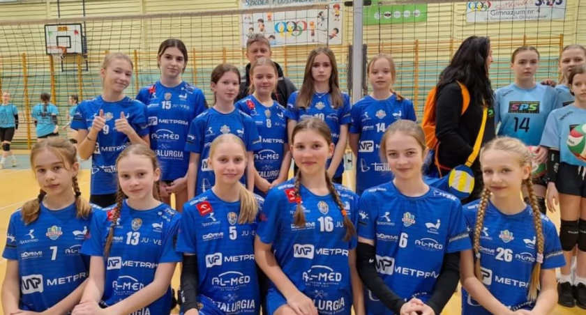 Na zdjęciu siatkarki Metprim Volley Radomsko, fot. Facebook