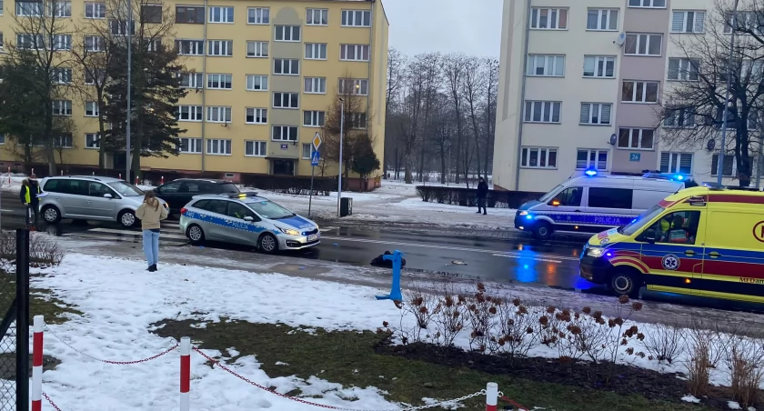 Na zdjęciu przejście dla pieszych, na którym doszło do wypadku