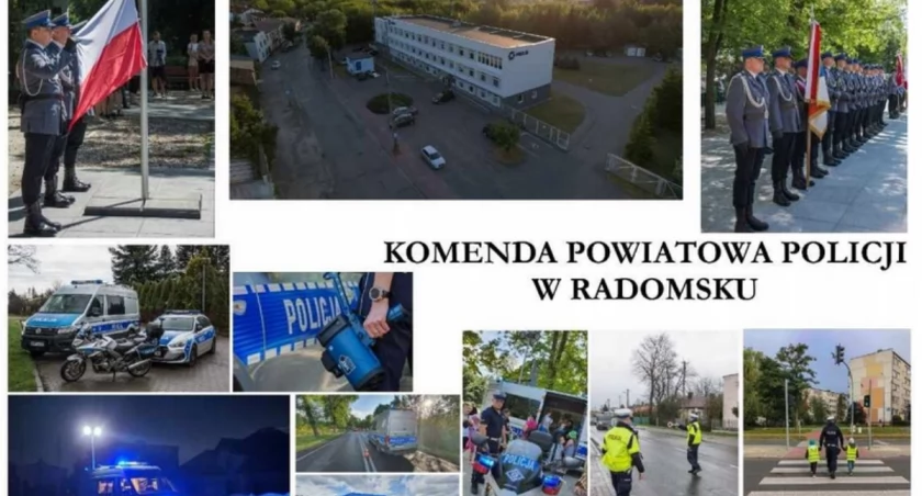 Na zdjęciu aukcja KPP Radomsko, fot. KPP Radomsko/Allegro