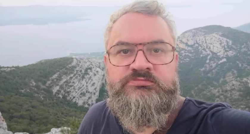 Na zdjęciu Paweł Grzywacz