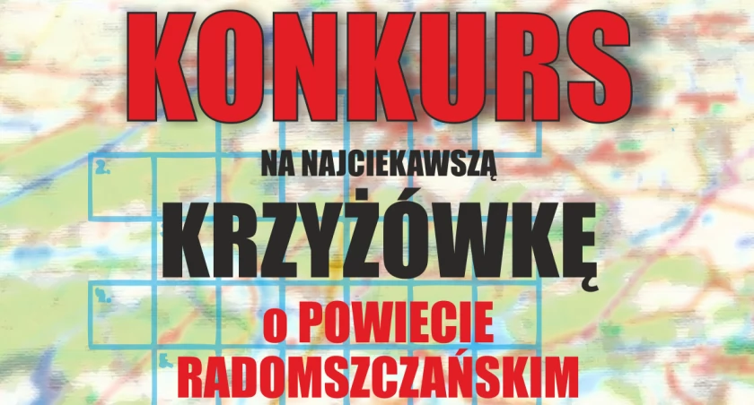 Na zdjęciu plakat konkursu, fot. Starostwo Powiatowe w Radomsku
