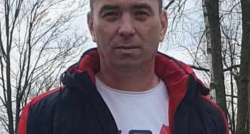 Na zdjęciu zaginiony Vitalli Mazuriak, fot. KPP Radomsko