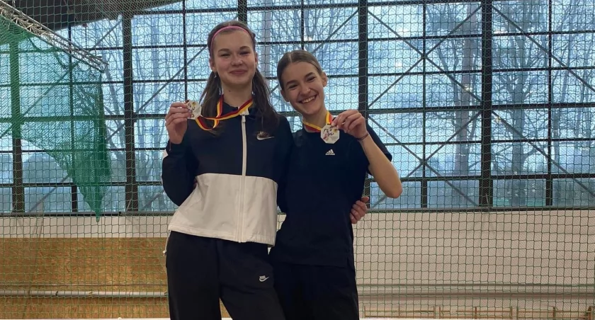 Na zdjęciu zawodniczki Athletics Team Radomsko, fot. Facebook