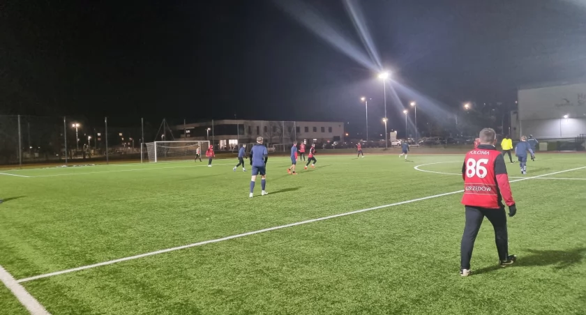 Na zdjęciu sparing Polonii Gorzędów z Victorią Żytno