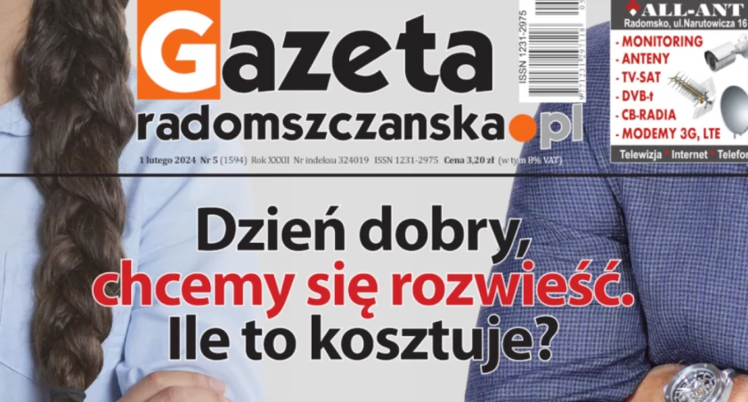 Na zdjęciu okładka najnowszego numeru Gazety z 1 lutego 2024