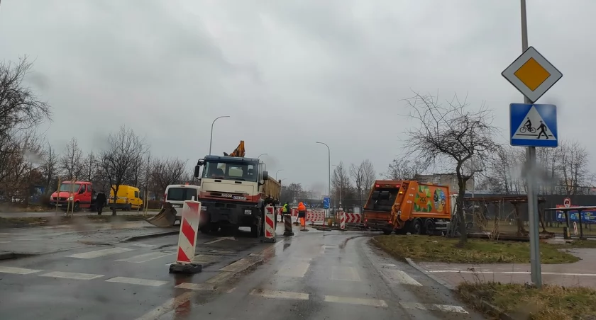 Na zdjęciu ulica Jagiellońska, fot. Facebook/UM Radomsko