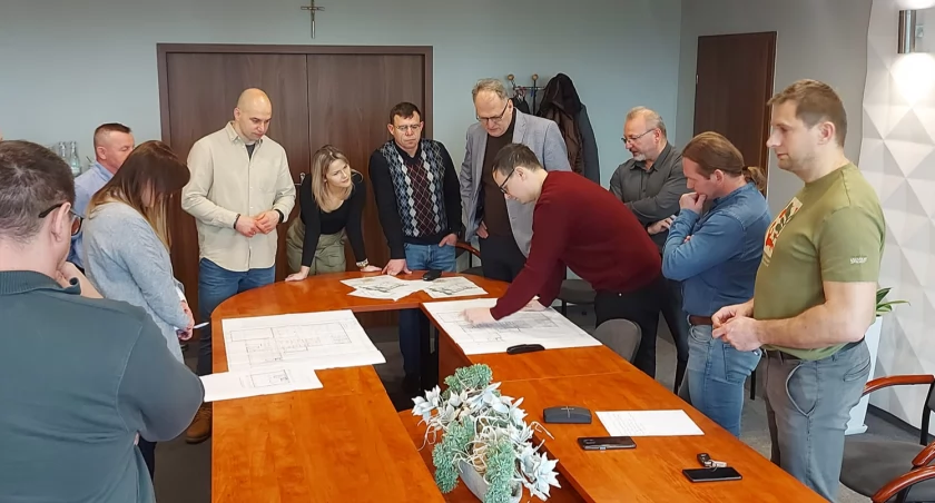 Na zdjęciu spotkanie konsultacyjne w urzędzie miasta, fot. Facebook/UM Radomsko