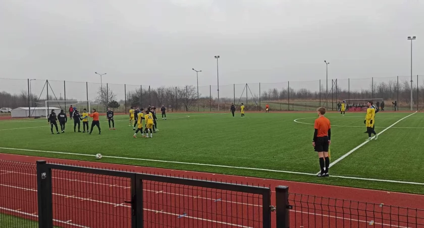 Na zdjęciu sparing RKS-u Radomsko