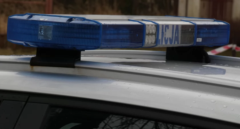 Na zdjęciu radiowóz KPP