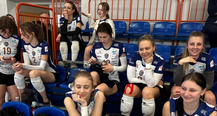 Na zdjęciu nasze siatkarki na turnieju charytatywnym w Opolu