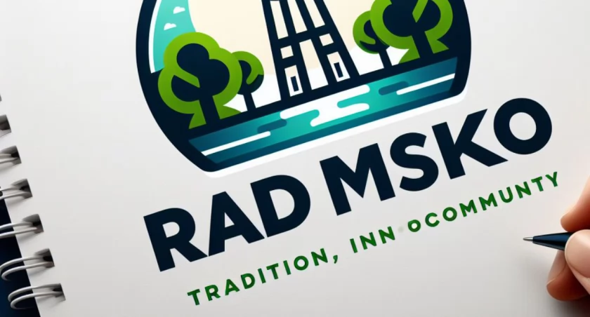 Na zdjęciu: AI wygenerowało nowe logo Radomska