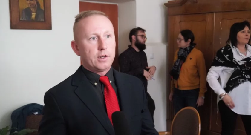 Na zdjęciu Dawid Dróżdż
