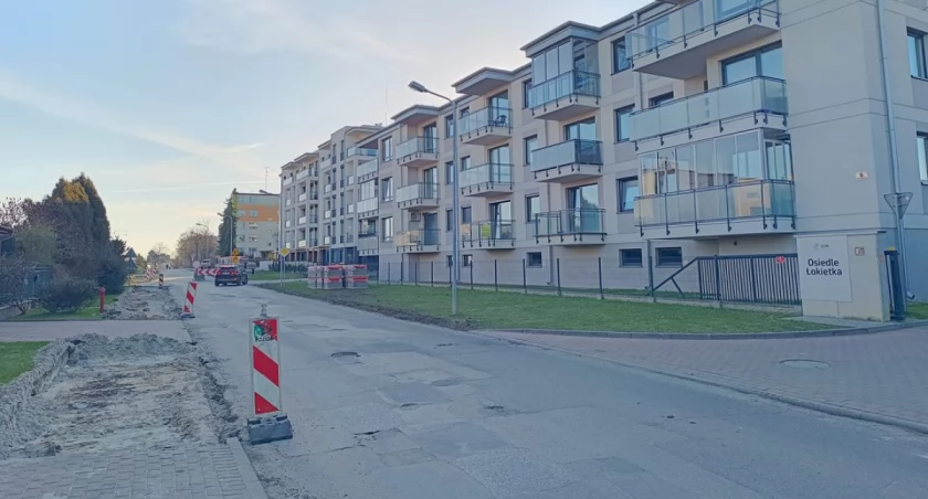 Na zdjęciu ulica Łokietka, fot. Facebook/UM Radomsko