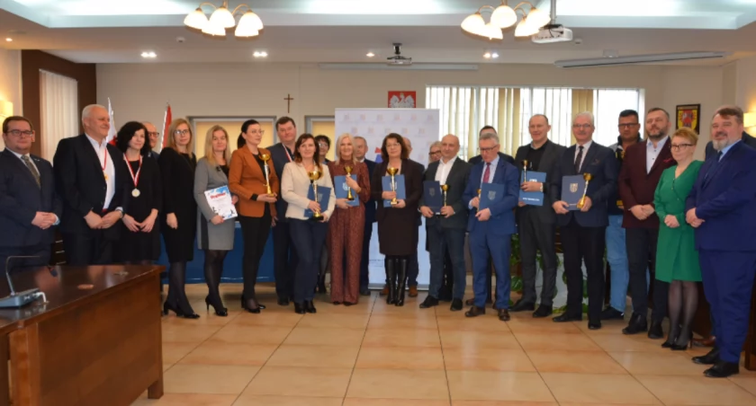 Na zdjęciu spotkanie władz JST z Zarządem Powiatu Radomszczańskiego, fot. Starostwo Powiatowe w Radomsku