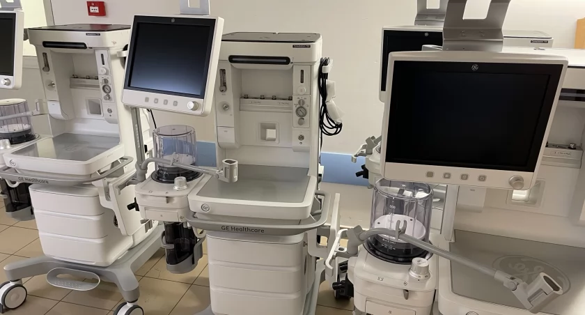 Na zdjęciu nowy sprzęt, fot. Facebook/Szpital Powiatowy 