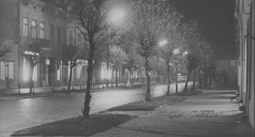 Na zdjęciu: Radomsko, ul. Reymonta, lata 60. Fot. W. Wrona