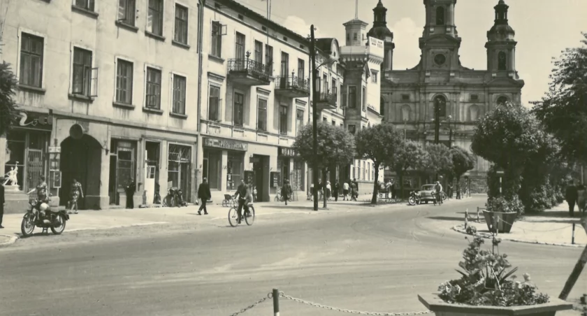 Na zdjęciu: Centrum Radomska, lata 60. Fot. Jakub Lechowski