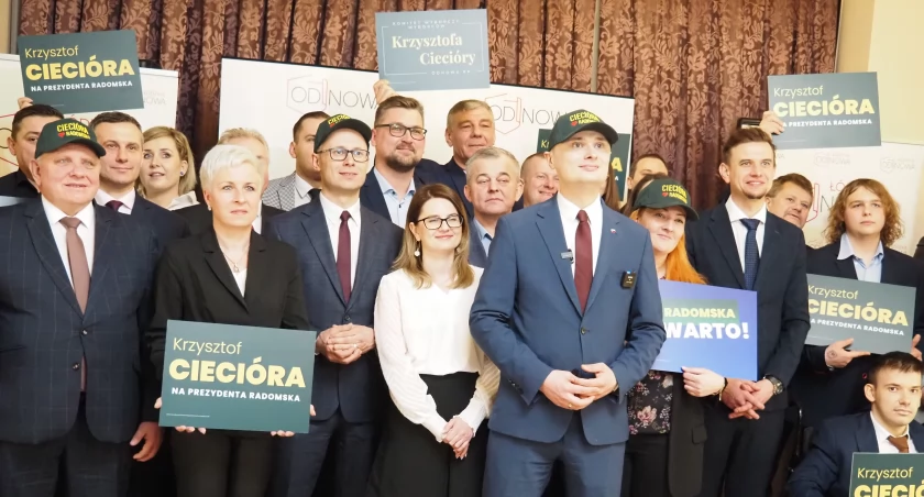 Na zdjęciu: Konwencja wyborcza Krzysztofa Ciecióry i stowarzyszenia OdNowa