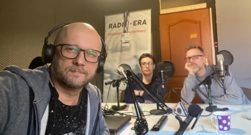 Na zdjęciu dziennikarze Gazety Radomszczańskiej