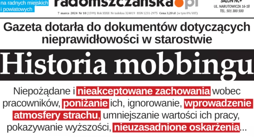 Na zdjęciu okładka najnowszego numeru Gazety z 7 marca 2024