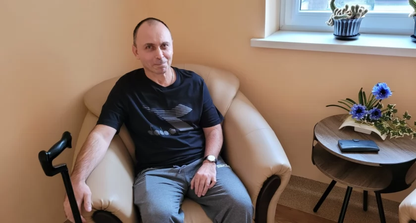 Na zdjęciu: Życie Tomasza Wróbla zmieniło się 12 lat temu