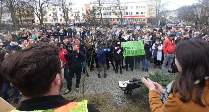 Na zdjęciu strajk klimatyczny w 2019 roku w Radomsku