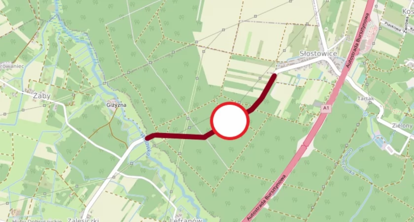 Na zdęciu mapka, fot. Facebook/Starostwo Powiatowe