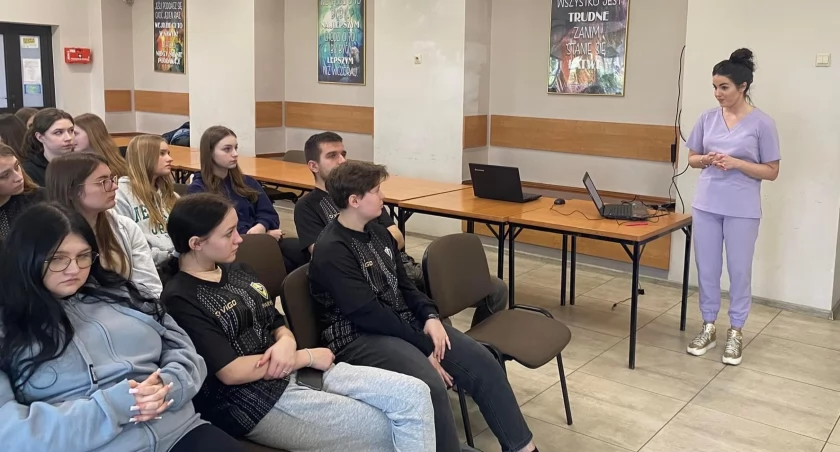Na zdjęciu spotkanie w Mechaniku