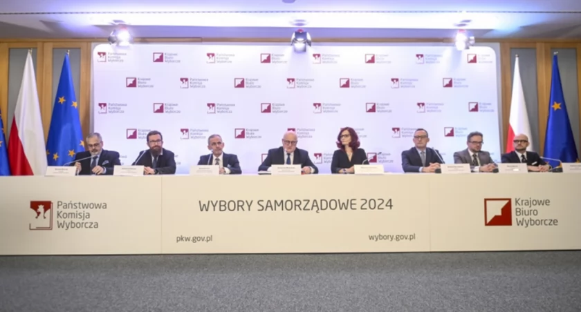 Na zdjęciu Państwowa Komisja Wyborcza, fot. PKW