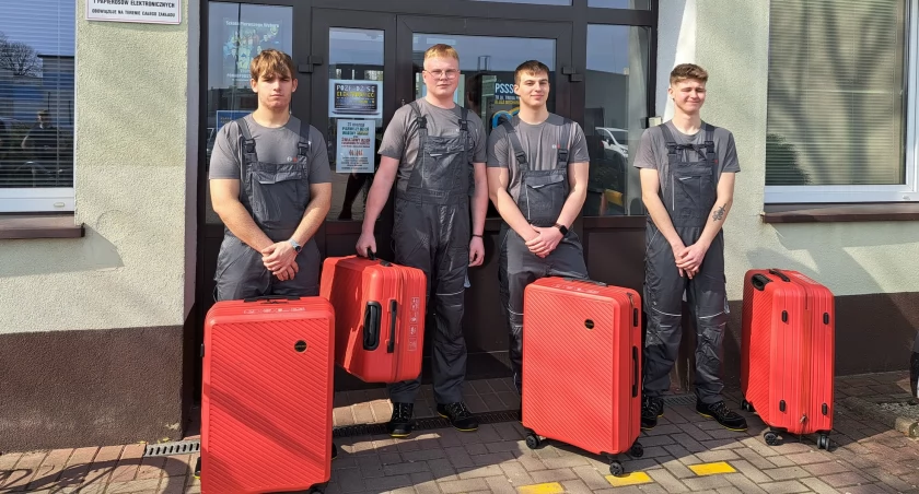 Na zdjęciu uczniowie Mechanika, fot. ZSP nr 1 w Radomsku
