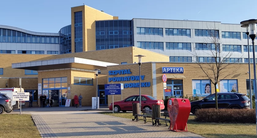 Na zdjęciu Szpital Powiatowy