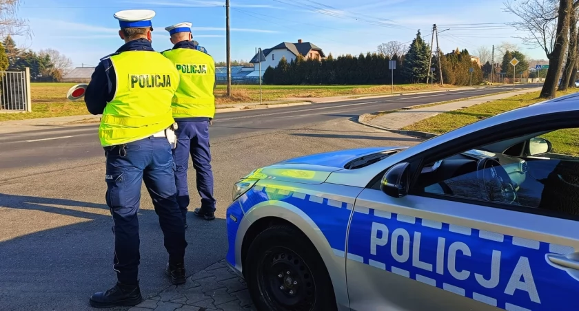 Na zdjęciu policjanci KPP, fot. KPP Radomsko