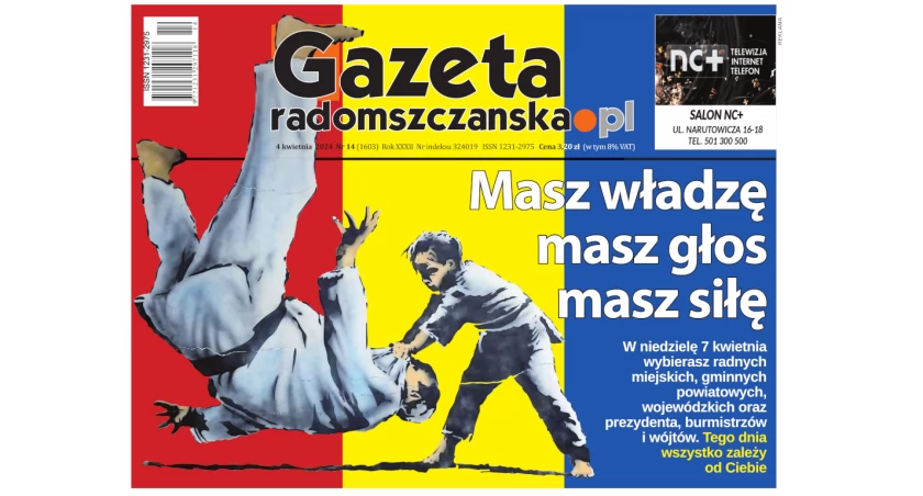 Na zdjęciu okładka najnowszego numeru Gazety Radomszczańskiej z 4 kwietnia 2024