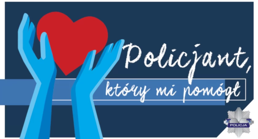 Na zdjęciu plakat promujący, fot. KPP w Radomsku
