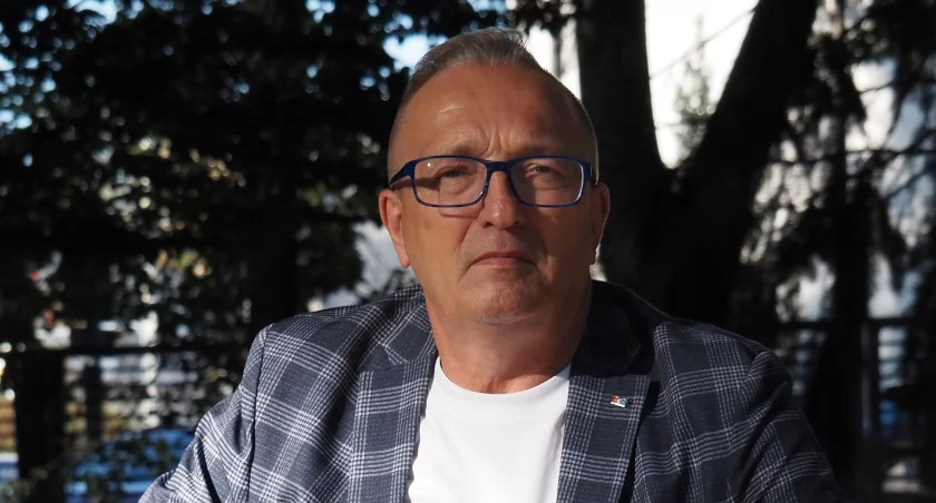 Na zdjęciu Wojciech Lenk