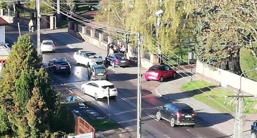 Na zdjęciu zdarzenie na ulicy Batorego, fot. Czytelniczka