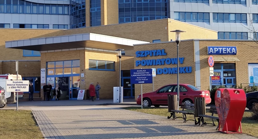 Na zdjęciu Szpital Powiatowy