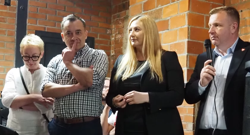 Na zdjęciu wieczór wyborczy Koalicji Obywatelskiej w Radomsku