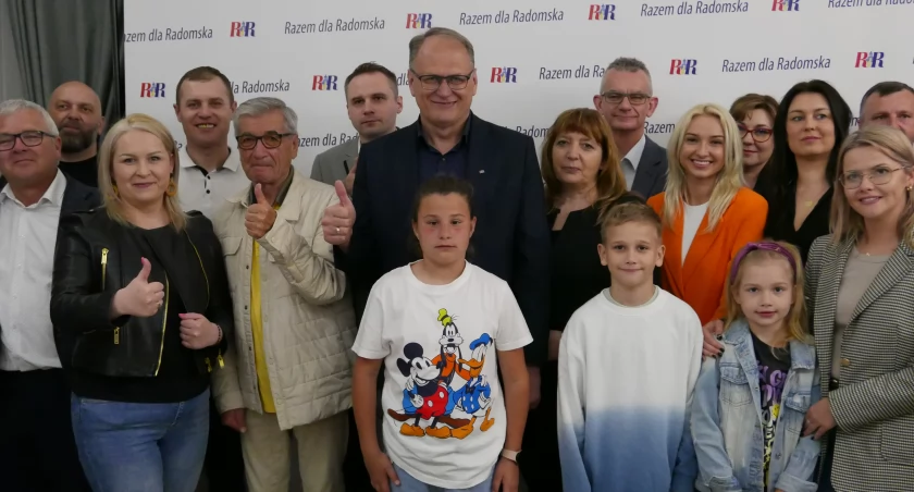 Na zdjęciu wieczór wyborczy Jarosława Ferenca