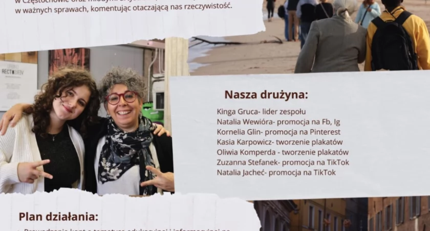 Na zdjęciu plakat projektu