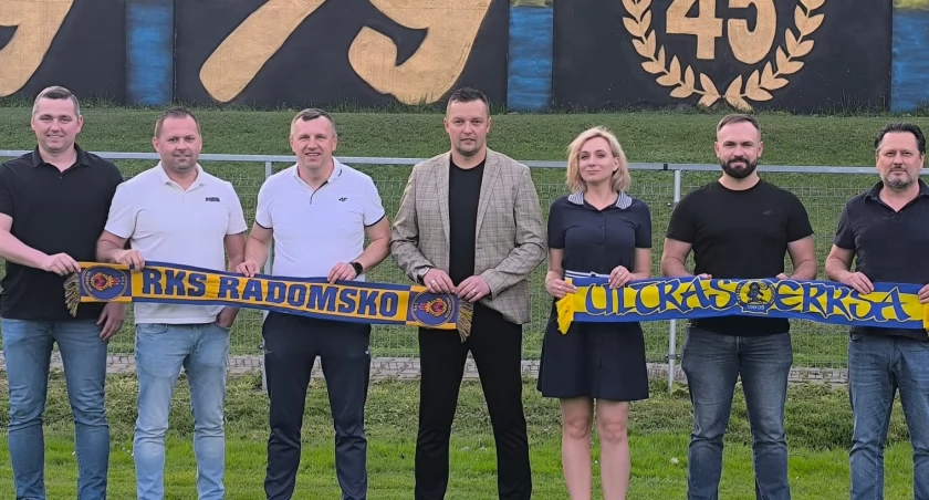 Na zdjęciu nowy zarząd RKS-u, fot. Facebook/RKS Radomsko