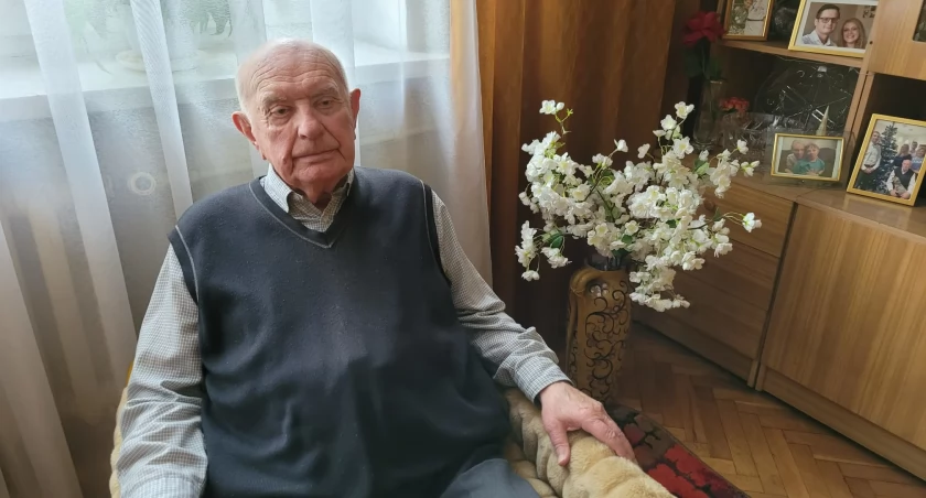 Na zdjęciu: Pan Jan lubił rozrywki. Z żoną chętnie chodził też na bale