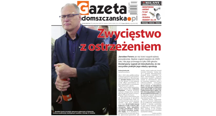 Na zdjęciu najnowsze wydanie Gazety Radomszczańskiej