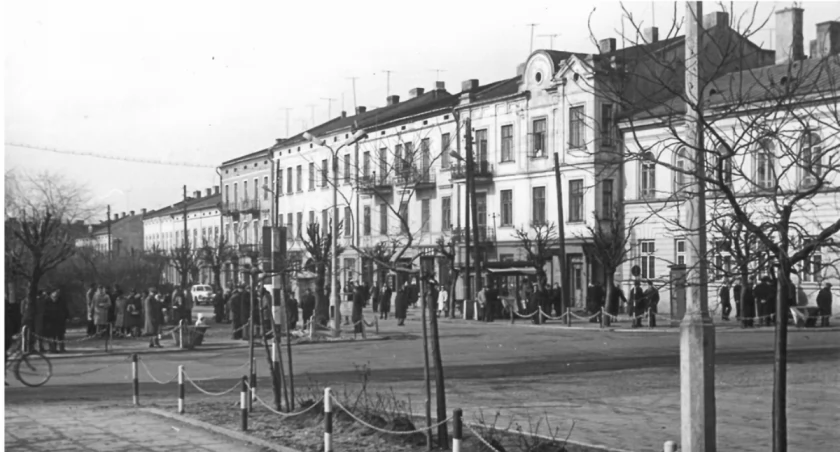 Na zdjęciu: Centrum Radomska, lata 60. Fot. Waldemar Majzner