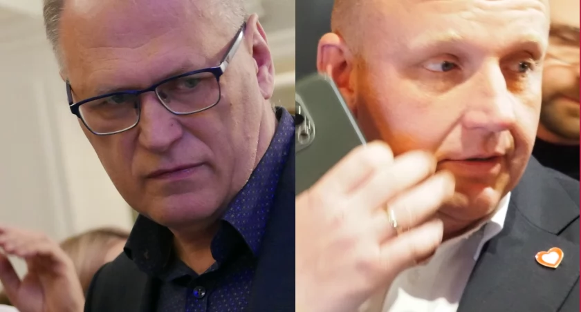 Na zdjęciu Jarosław Ferenc i Łukasz Więcek