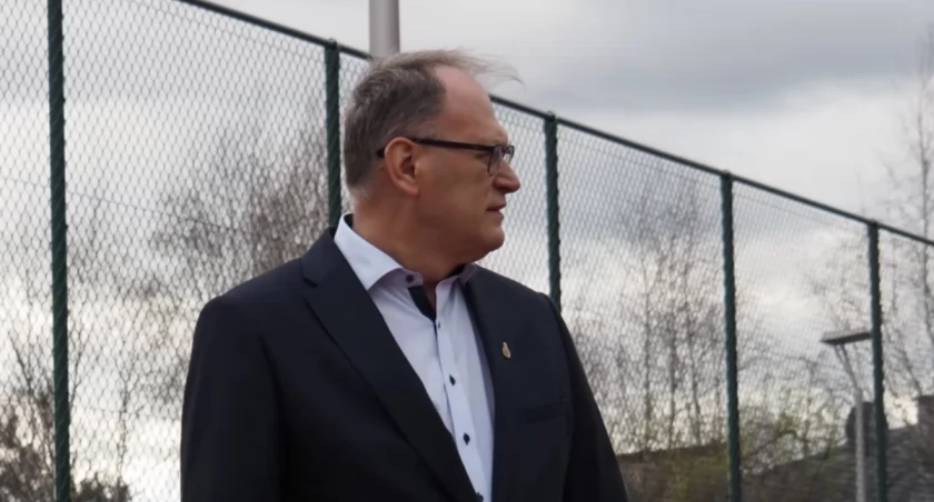 Na zdjęciu prezydent Jarosław Ferenc